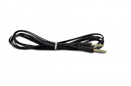 01 Cabo P2 Stereo Flat LELONG - Produto Novo