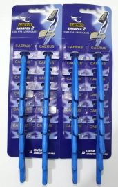 Barbeador Prestobarba 24 Unidades  Sharpex 2 - Produto Novo