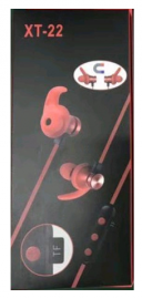 01 Fone de Ouvido XT-22 Bluetooth - Produto Novo