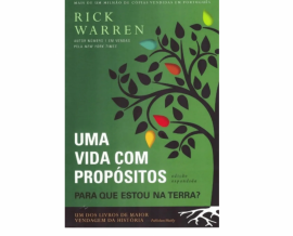 01 Livro Uma Vida Com Prop�sitos - Mais de 1 Milh�o de C�pias Vendidas - Produto Novo