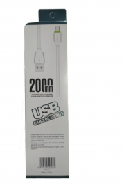 01 Cabo Carregador de Dados R�pido Usb H'MASTON - Produto Novo